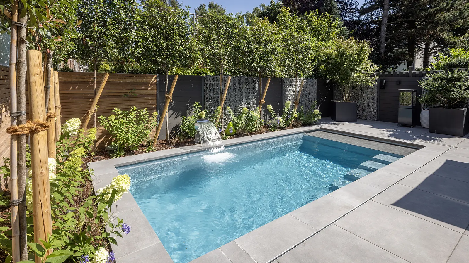 Silver Grey Farbe des Schwimmbads